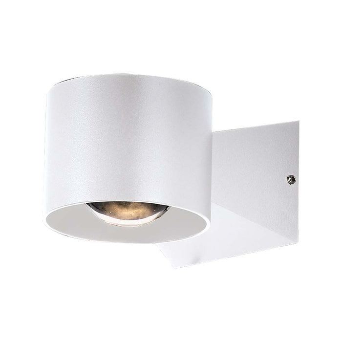 (Lot de 20) Applique Murale LED 5W VT-1179 Blanc Chaud Corps Blanc IP65
