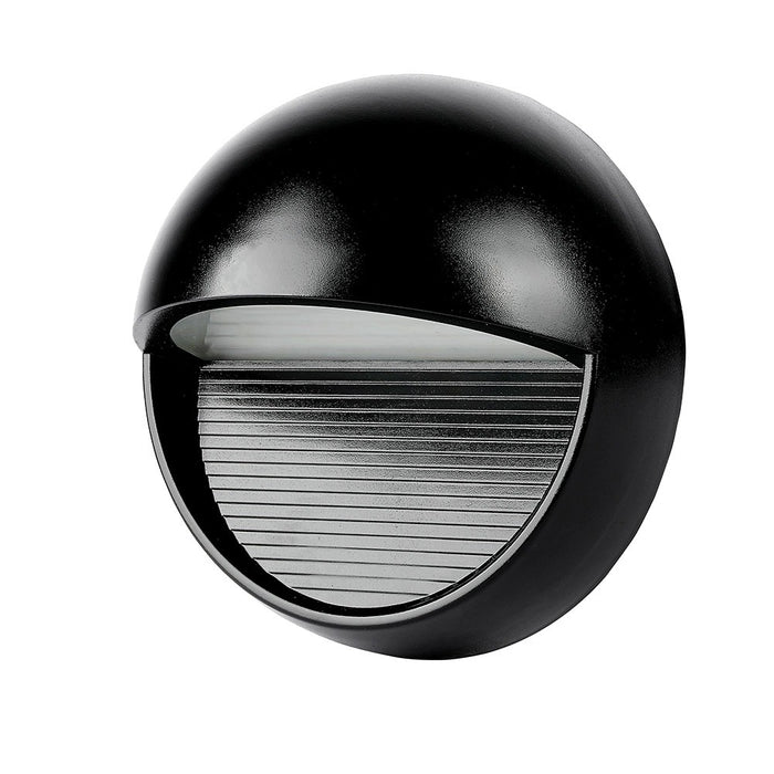 (Lot de 20) Applique LED encastrable 3W 4000K Corps Noir Rond