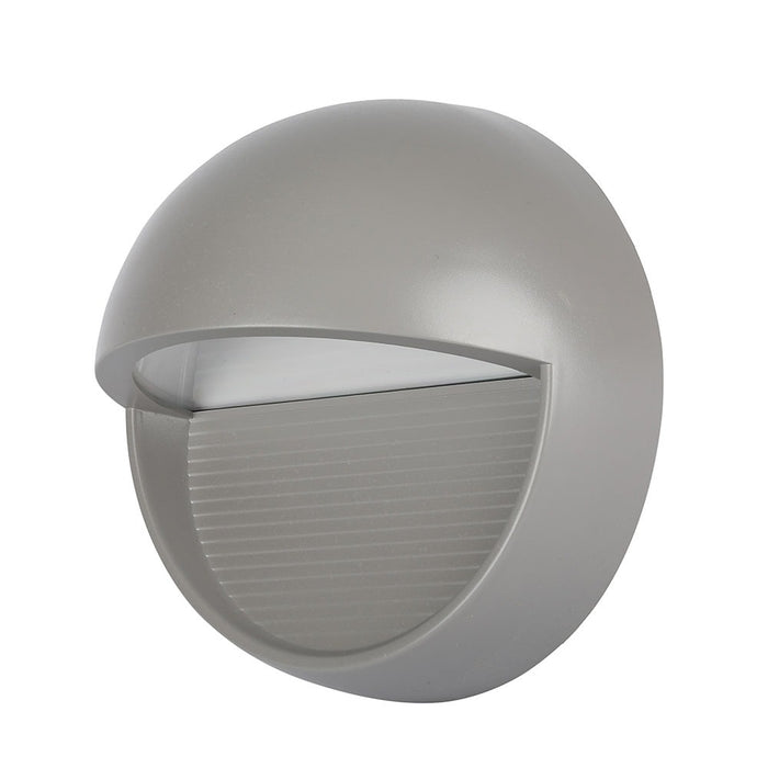 (Lot de 20) Applique LED Escalier 3W 4000K Corps Gris Rond