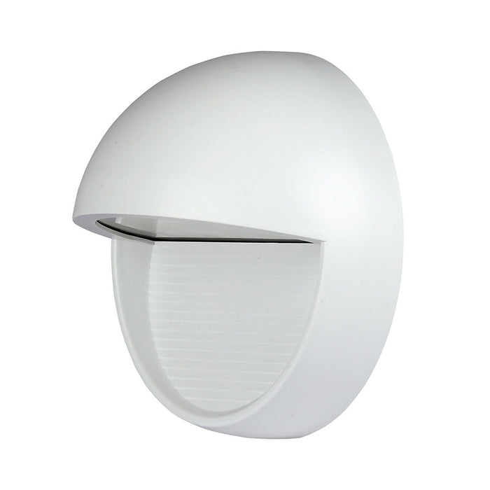 (Lot de 20) Applique LED Escalier 3W 4000K Corps Blanc Rond