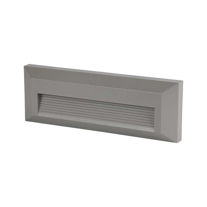(Lot de 50) Applique LED Escalier 3W 4000K Corps Gris Rectangle