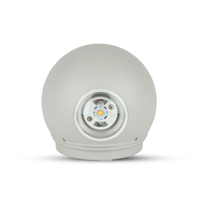 (Lot de 20) Applique Murale LED 4W VT-836 4000K Corps Gris
