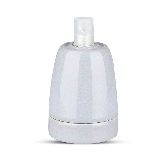 (Lot de 100) Douille en Porcelaine VT-799 (E27) - Gris