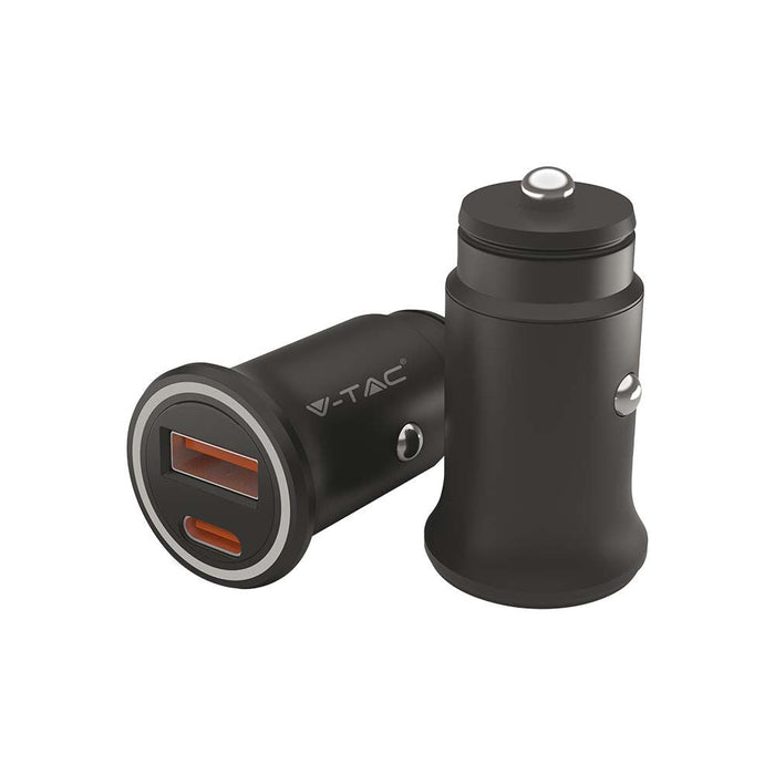(Lot de 120) Chargeur de Voiture VT-5318 QC+PD