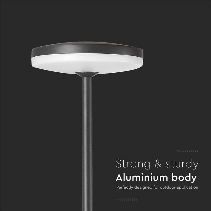 (Lot de 10) Projecteur LED de Jardin VT-1160 12W 150x800mm 4000K Corps Anthracite IP65