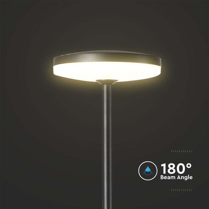 (Lot de 10) Projecteur LED de Jardin VT-1160 12W 150x800mm 4000K Corps Anthracite IP65