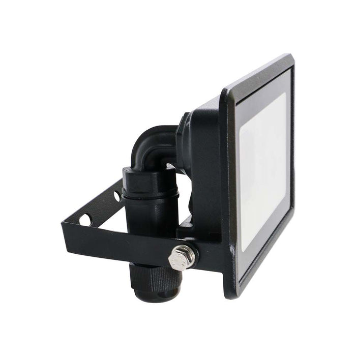 (Lot de 20) Projecteur LED 20W VT-128 avec puce Samsung, Connexion Directe, Corps Noir 6500K