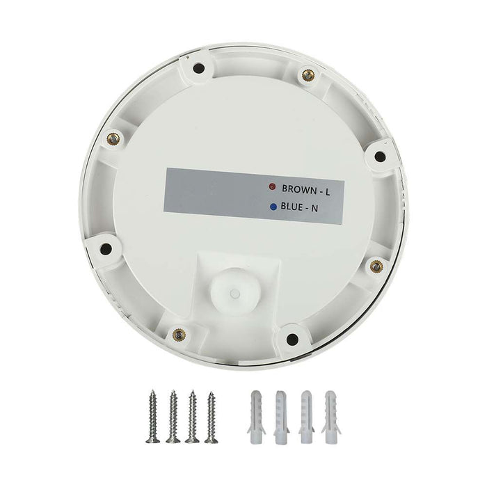 (Lot de 50) Applique LED Escalier 2W 3000K Corps Blanc Rond