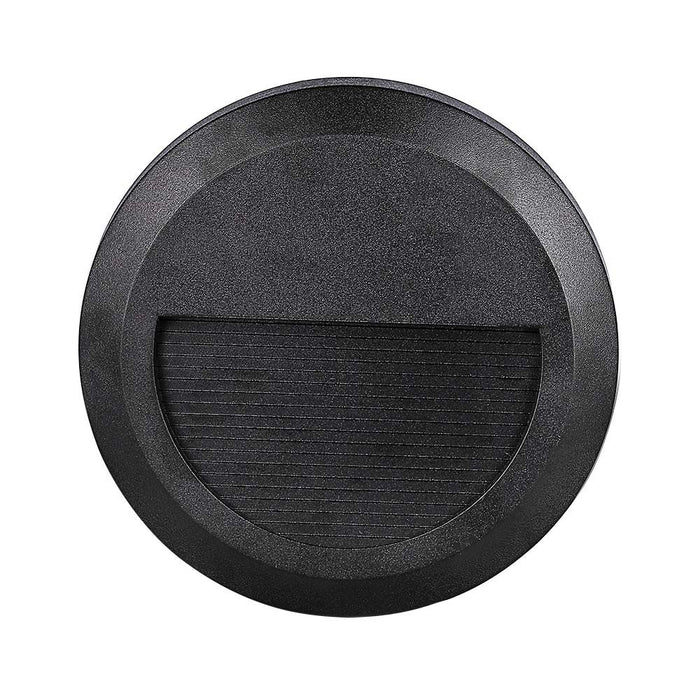 (Lot de 50) Applique LED Escalier 2W 4000K Corps Noir Rond