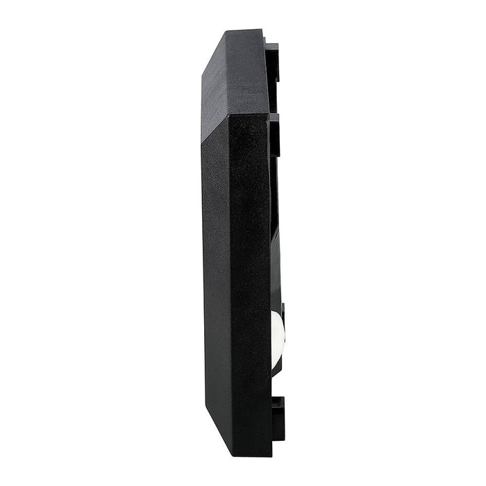 (Lot de 50) Applique LED Escalier 2W 3000K Corps Noir Carré