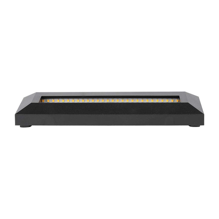 (Lot de 50) Applique LED encastrable 3W 3000K Corps Noir Rectangle