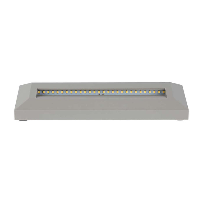 (Lot de 50) Applique LED Escalier 3W 4000K Corps Gris Rectangle