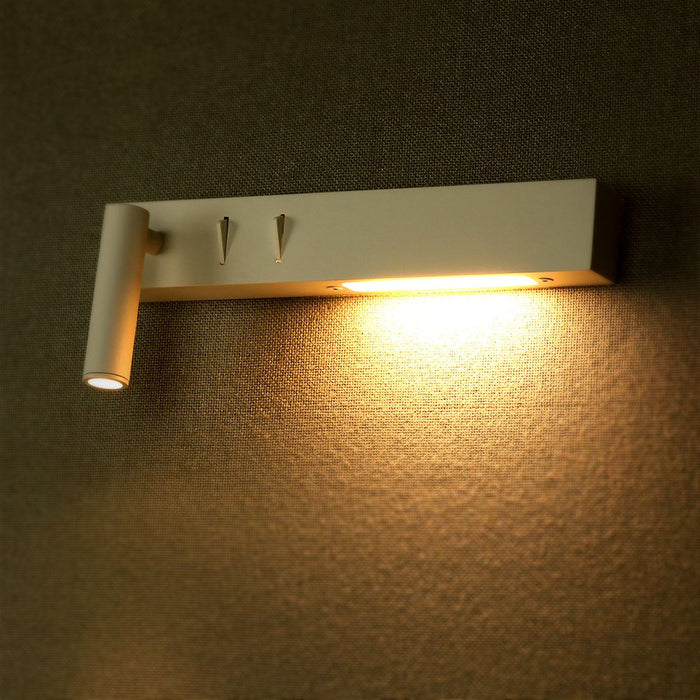 (Lot de 30) Applique Murale LED de Chevet 3W+6W VT-2953 3000K Blanc