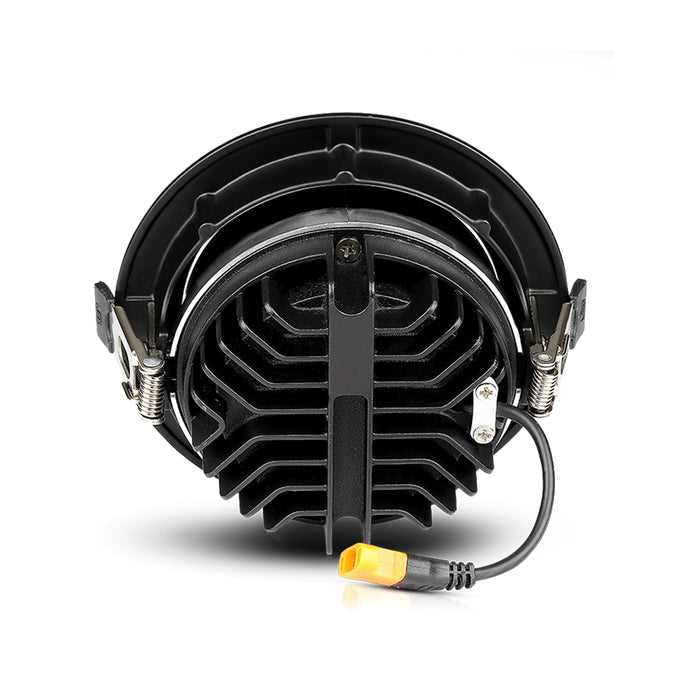 (Lot de 20) Downlight LED Réflecteur COB 20W puce Samsung 6400K Noir