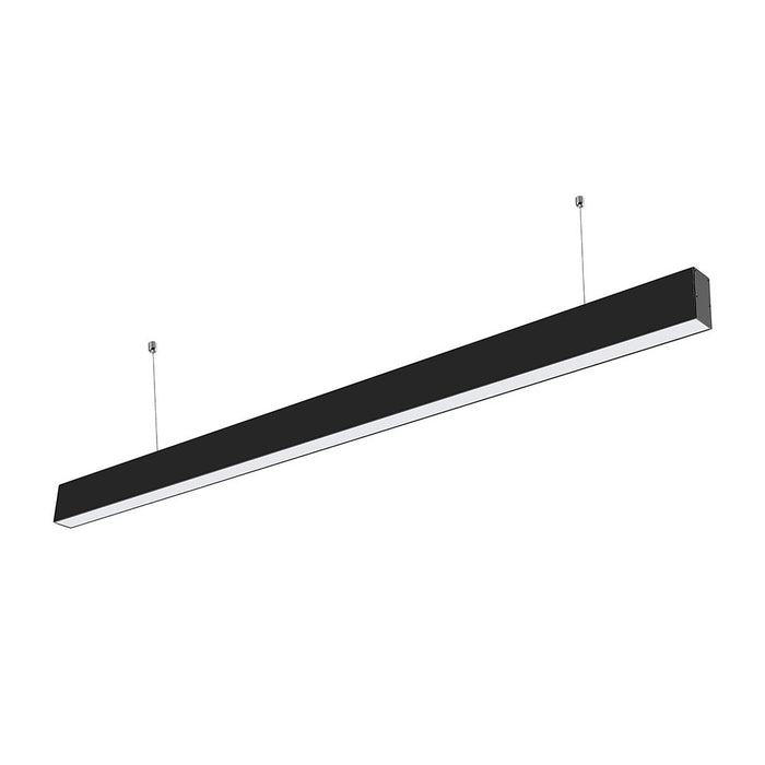 (Lot de 12) Suspension linéaire LED 40W VT-7-40 avec puce Samsung 6400K corps noir