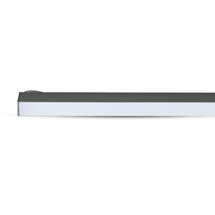 (Lot de 12) Suspension Linéaire LED 40W VT-7-40 - Puce Samsung 4000K Corps Argenté
