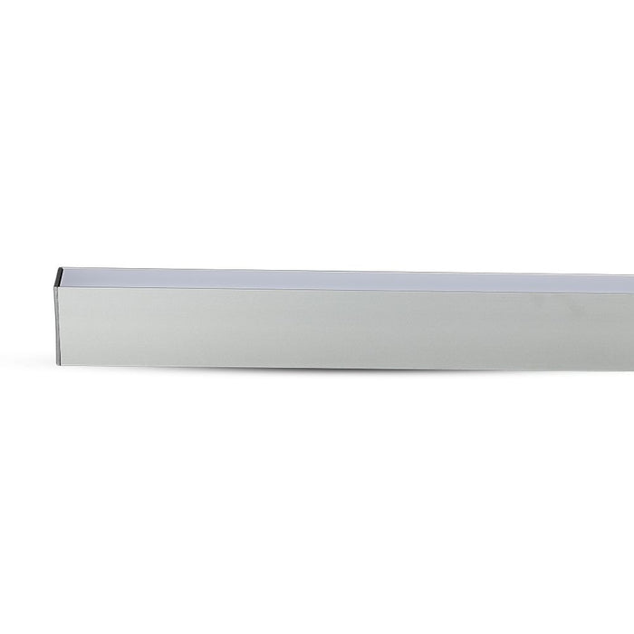 (Lot de 12) Suspension Linéaire LED 40W VT-7-40 - Puce Samsung 4000K Corps Argenté