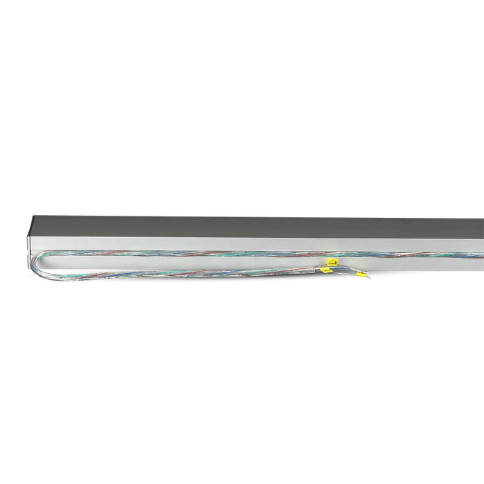 (Lot de 12) Suspension Linéaire LED 40W VT-7-40 - Puce Samsung 4000K Corps Argenté
