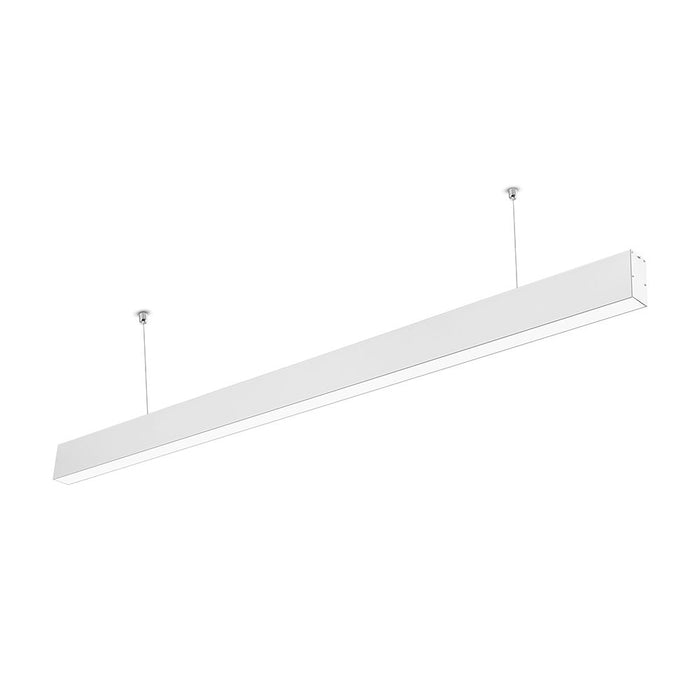(Lot de 12) Suspension linéaire LED 40W VT-7-40 avec puce Samsung 4000K corps blanc