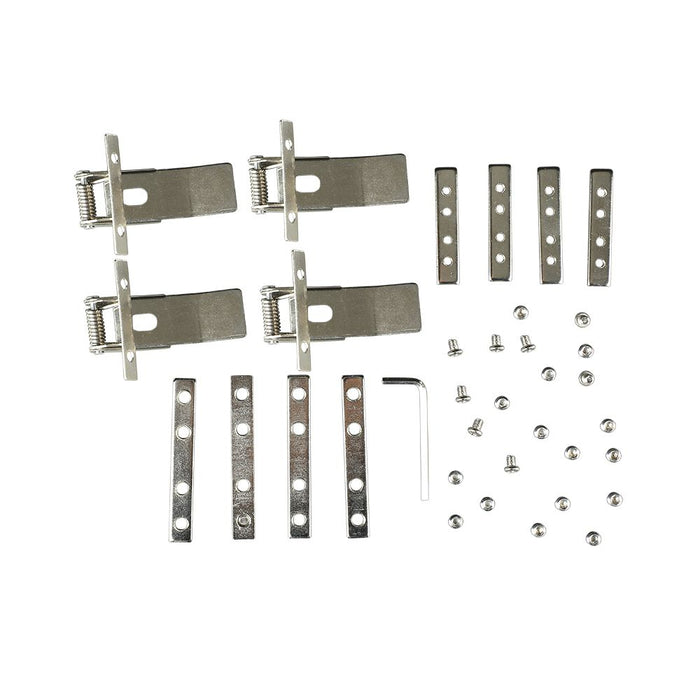 (Lot de 9) Luminaire encastré linéaire LED 40W VT-7-41 puce Samsung 4000K 5 ans de garantie corps argenté