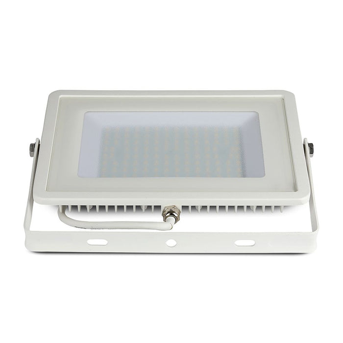 (Lot de 4) Projecteur LED SMD VT-100 100W avec puce Samsung 6500K Corps Blanc