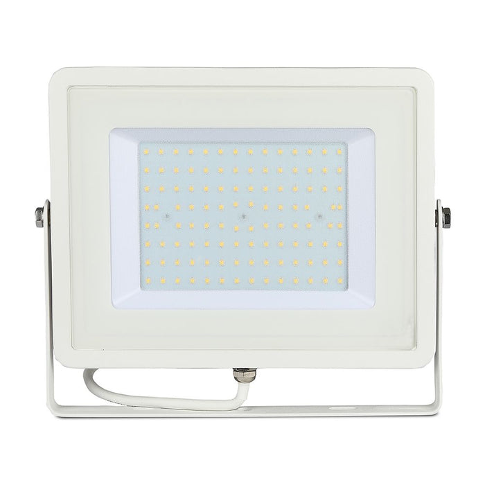 (Lot de 4) Projecteur LED SMD VT-100 100W avec puce Samsung 6500K Corps Blanc