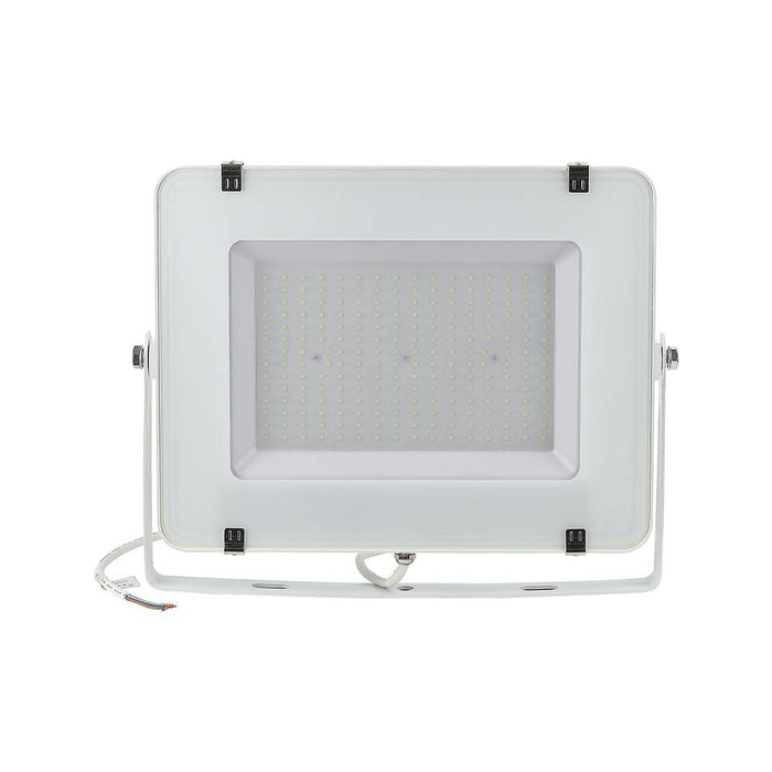 (Lot de 2) Projecteur LED SMD VT-200 200W avec puce Samsung 4000K Corps Blanc