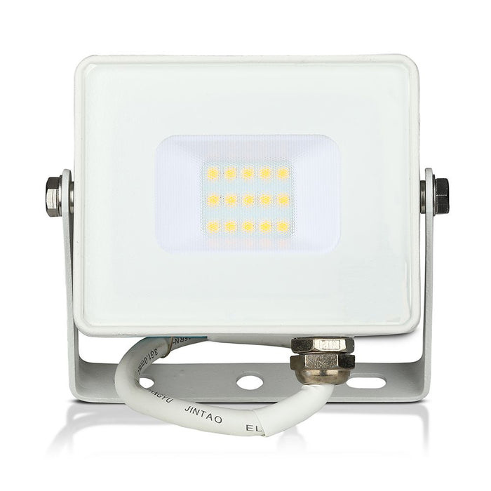 (Lot de 20) Projecteur LED 10W SMD avec puce Samsung 3000K Corps Blanc
