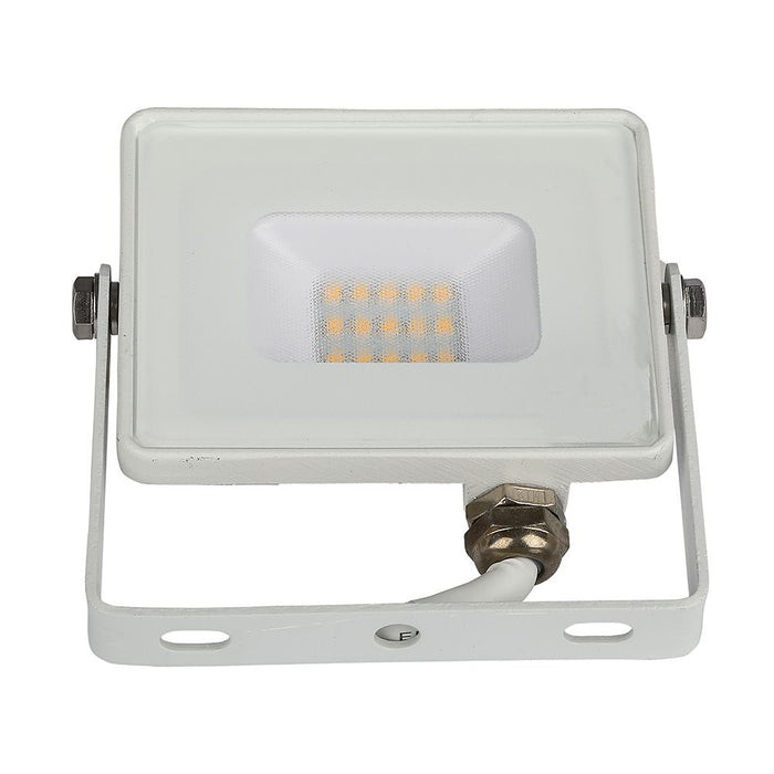 (Lot de 20) Projecteur LED 10W SMD avec puce Samsung 3000K Corps Blanc