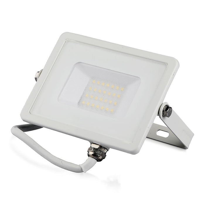 (Lot de 20) Projecteur LED 20W SMD Samsung Chip 3000K Corps Blanc