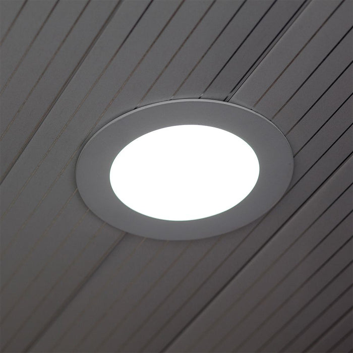 (Lot de 20) Panneau LED Premium 12W VT-1207 2700K Rond