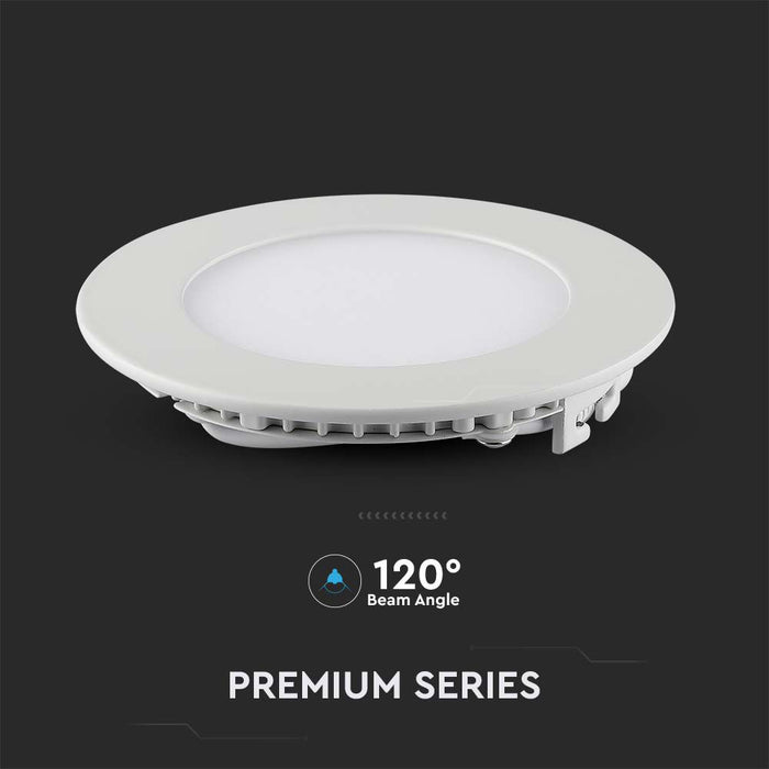 (Lot de 20) Panneau LED Premium 18W 4000K Rond
