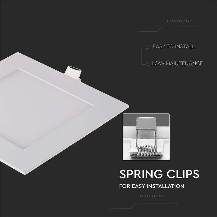 (Lot de 20) Panneau LED Premium 18W 4000K Carré