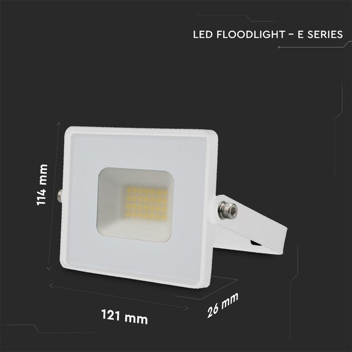 (Lot de 20) Projecteur LED SMD 20W VT-4021 Blanc 4000K
