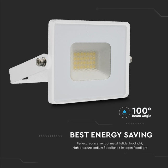 (Lot de 20) Projecteur LED SMD 20W VT-4021 Blanc 4000K