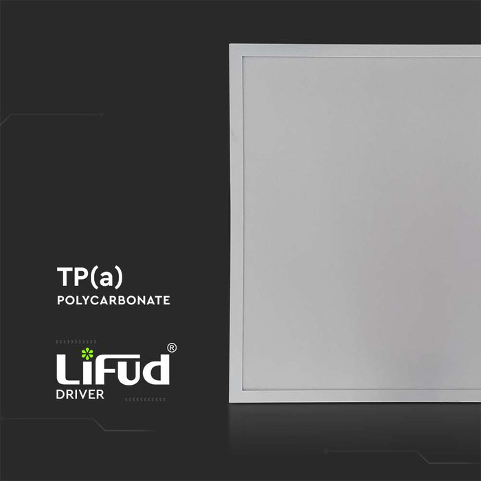 (Lot de 6) Panneau LED rétroéclairé 36W VT-6242 595x595mm Driver LIFUD TP-A Noté & sans scintillement 6500K