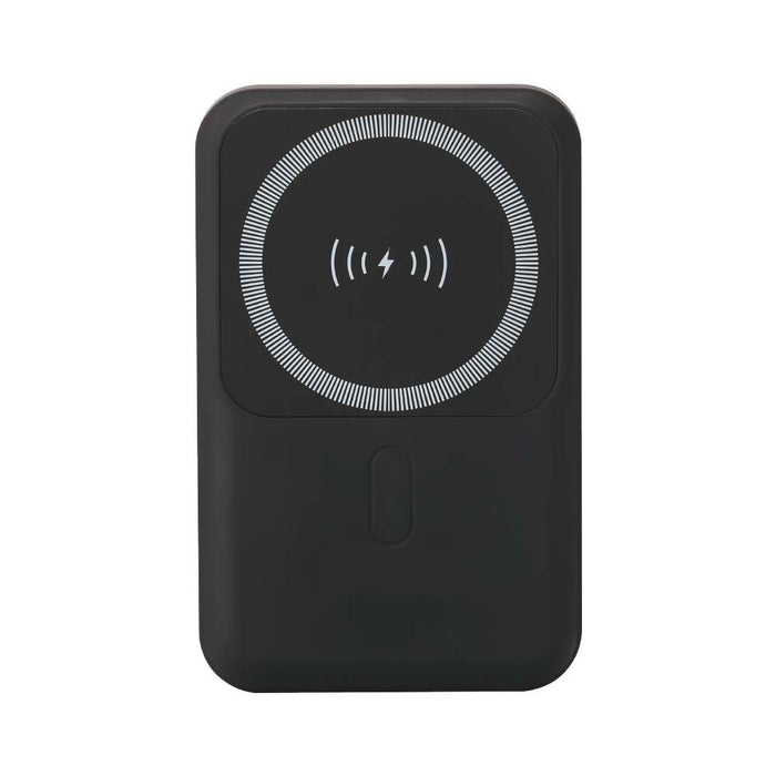 (Lot de 40) Batterie Externe Magnétique sans Fil 10000mAh avec Anneau Métallique - Noir