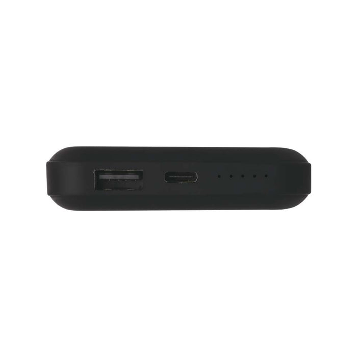 (Lot de 40) Batterie Externe Magnétique sans Fil 10000mAh avec Anneau Métallique - Noir