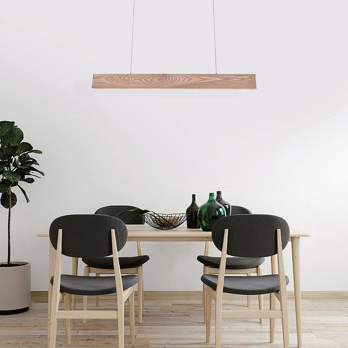 (Lot de 10) Lampe Suspendue LED 24W VT-7975 3000K Corps en Bois Peint