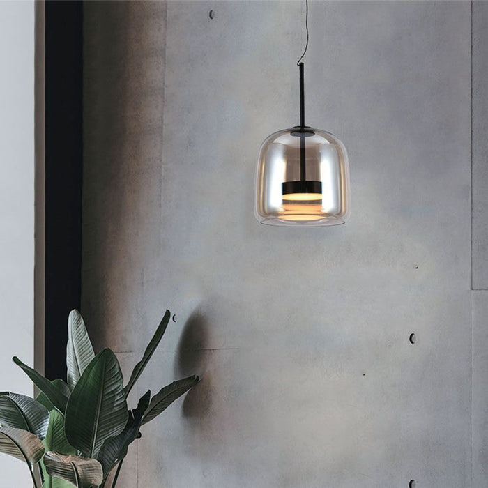 (Lot de 6) Suspension LED Designer 6W VT-7989 3000K Corps en Métal et Verre