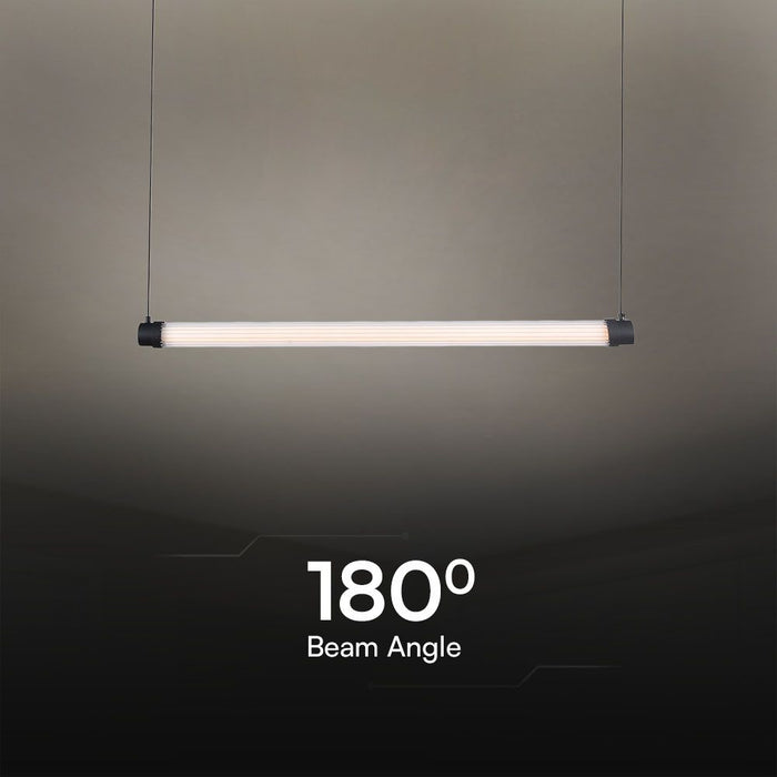 (Lot de 8) Lampe Suspendue LED Designer VT-7992 3000K Corps Noir et Blanc