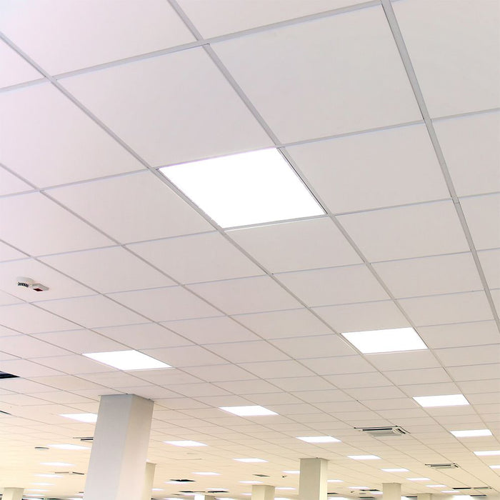 (Lot de 10) Panneau LED Rétroéclairé 25W 600x600mm 4000K