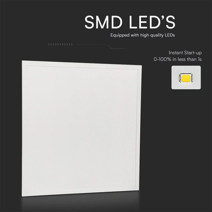 (Lot de 10) Panneau LED Rétroéclairé 25W 600x600mm 4000K