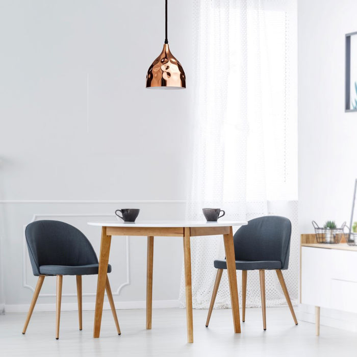 (Lot de 8) Porte-lampe de suspension E27 VT-8170 - Cuivre