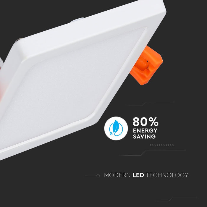 (Lot de 40) Panneau LED Slim 22W VT-2222 4000K Carré
