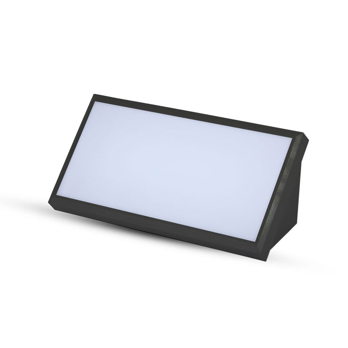 (Lot de 20) Projecteur LED Extérieur pour Paysage VT-8055 20W Lumière Douce Grand Format 4000K Corps Noir