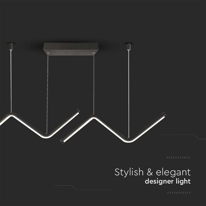 Suspension LED Designer 12W 4000K Noir