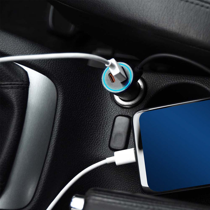 (Lot de 120) Chargeur de Voiture VT-5318 QC+PD