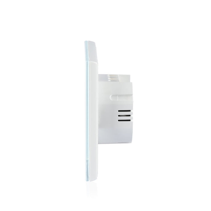 (Lot de 100) Interrupteur de sonnette 1 voie 1 gang VT-5411 - Blanc