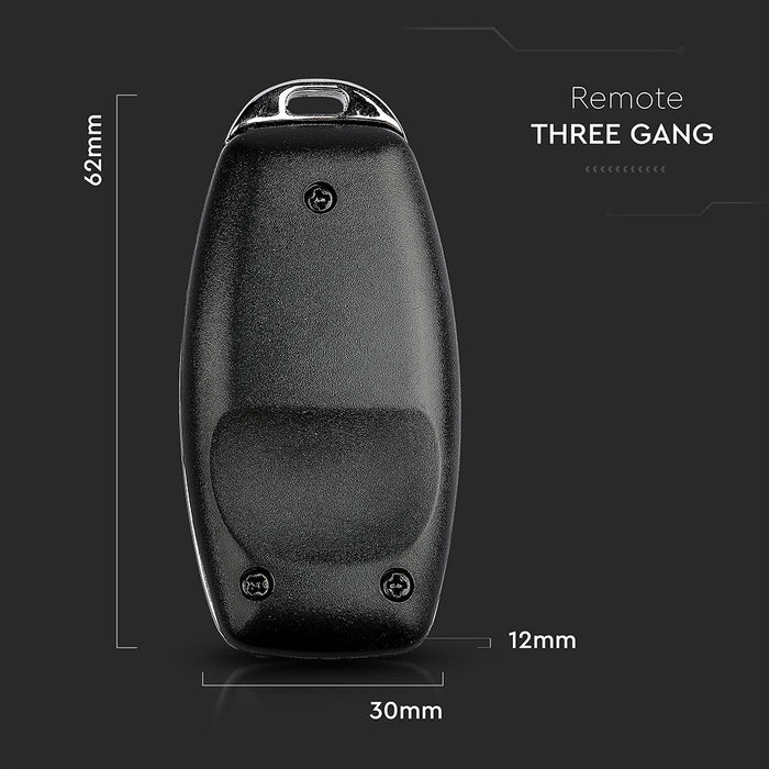 (Lot de 364) Télécommande Capteur 3 Gang IP44